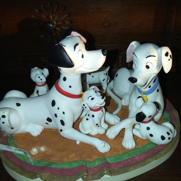 101 Dalmatians Disney Animated Classics figurine - imperfect - Picture 1 of 7